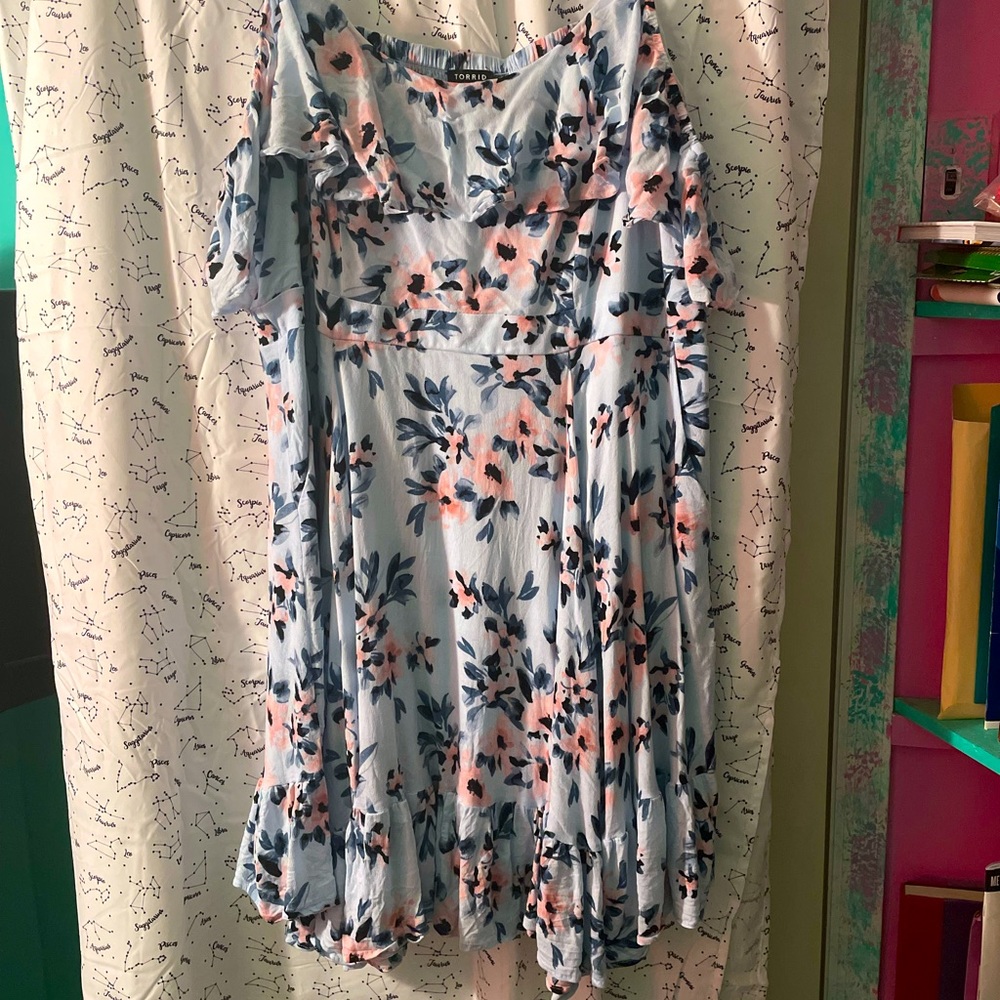 Torrid Size 3 cold-shoulder dress